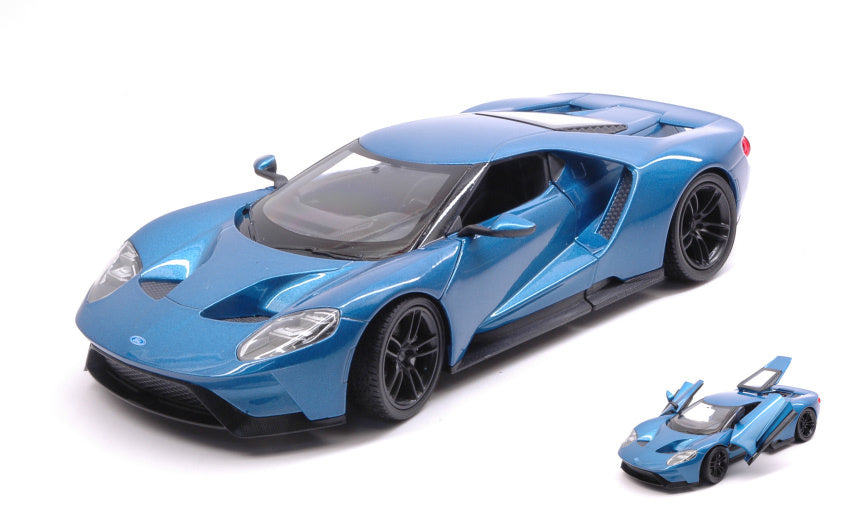 Ford GT 2017 Metallic Blue – Welly 1:24