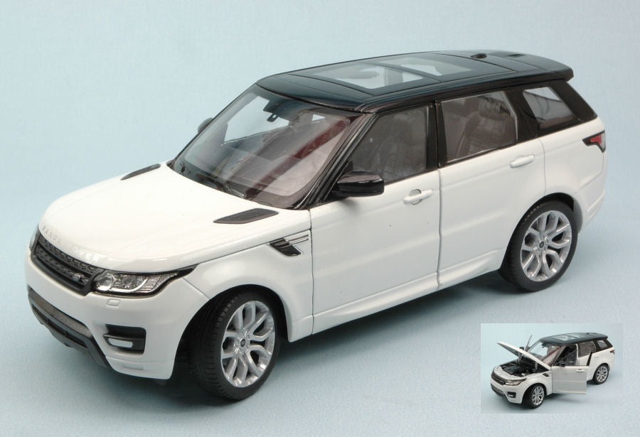 Range Rover Sport 2014 White/black – Welly 1:24