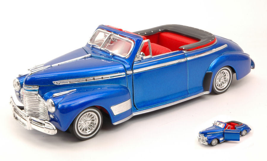 Chevrolet Special Deluxe 1941 Metallic Blue – Welly 1:24