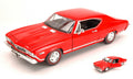 Chevrolet Chevelle Ss 396 1968 Red – Welly 1:24
