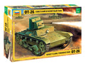 OT-26 Soviet Flame-throver Tank Kit – Zvezda 1:35
