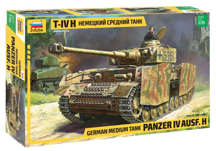 Panzer Iv Ausf-h Kit – Zvezda 1:35
