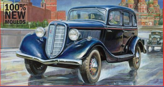 Gaz M1 Soviet Staff Car Kit – Zvezda 1:35