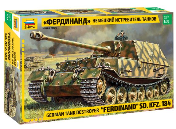 Ferdinand Sd.kfz 184 Kit – Zvezda 1:35