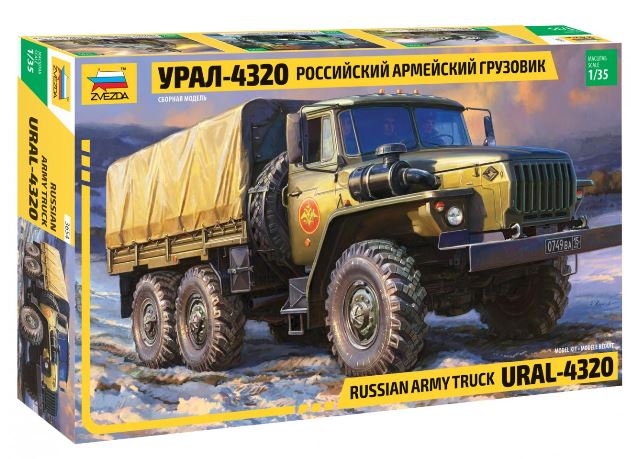 Ural 4320 Truck Kit – Zvezda 1:35