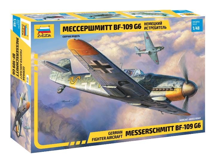 Messerschmitt BF-109 G6 Kit – Zvezda 1:48