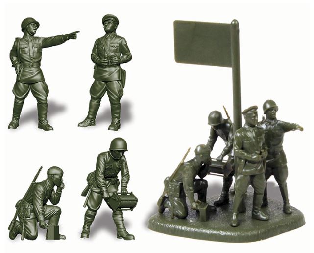 Soviet Headquarters 1941-1943 Kit – Zvezda 1:72