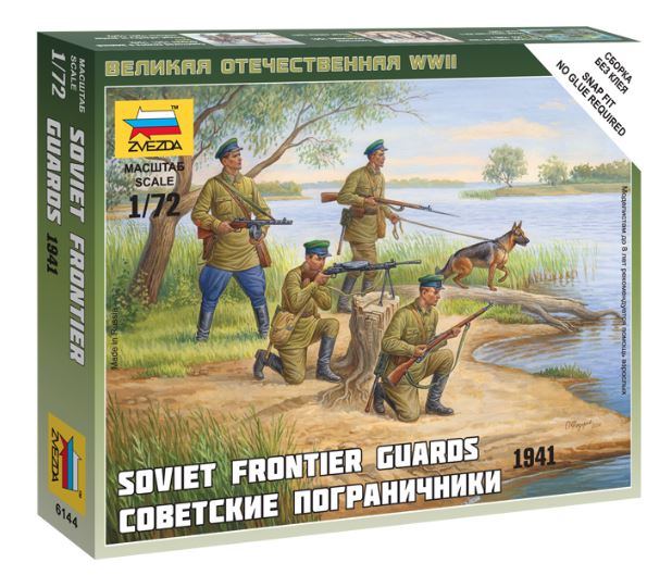 Soviet Frontier Guards Kit – Zvezda 1:72