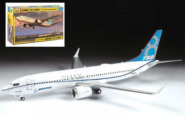 Boeing 737 8 Max Kit – Zvezda 1:144