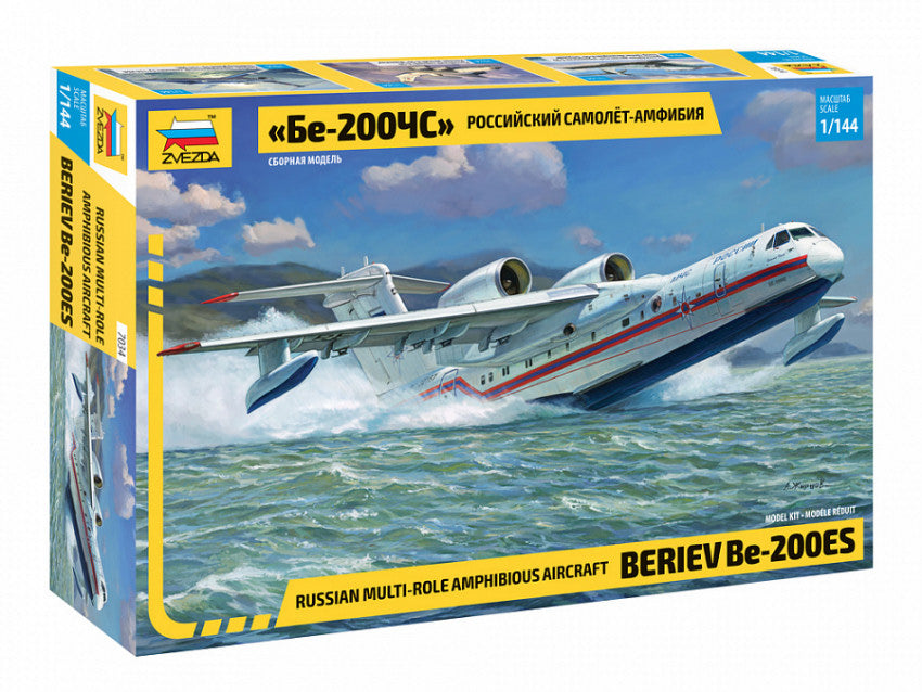 Beriev BE-200 Amphibious Aircraft Kit – Zvezda 1:144
