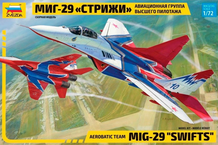 Mig-29 Swifts Acrobatic Team Kit 1:72 – Zvezda