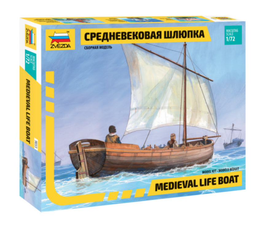 Medieval Life Boat Kit – Zvezda 1:72