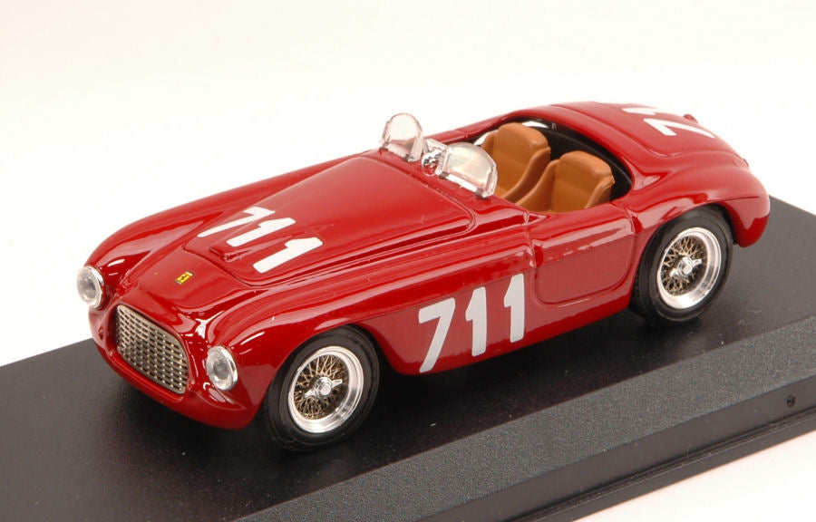 Ferrari 166 Mm Spyder N.711 4th Mm 1950 Bracco-maglioli – Art Model 1:43