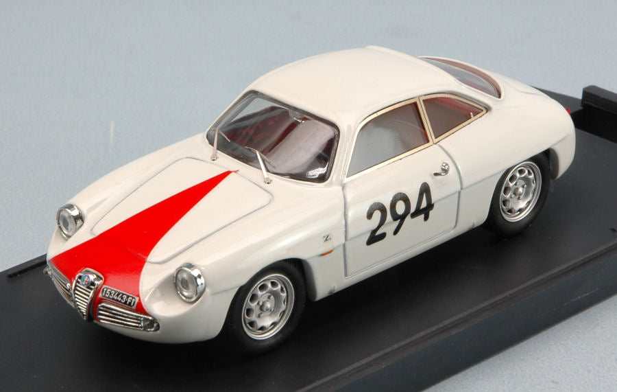 Alfa Romeo Giulietta Sz N.294 Fornovo-m.cassio 1962 C.D.INNOCENTI – Bang 1:43