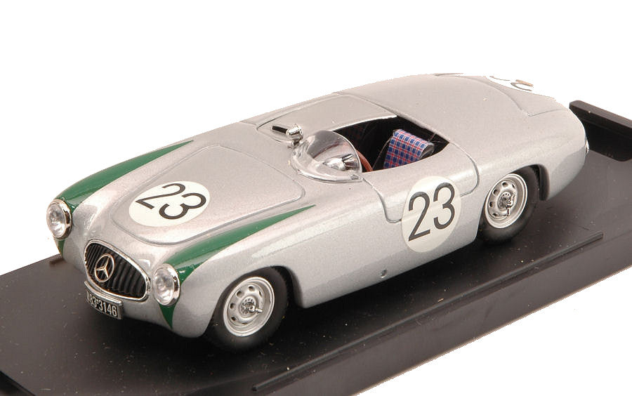 Mercedes 300 Sl Spider N.23 4th Nurburgring 1952 Theo Helfrich – Bang 1:43