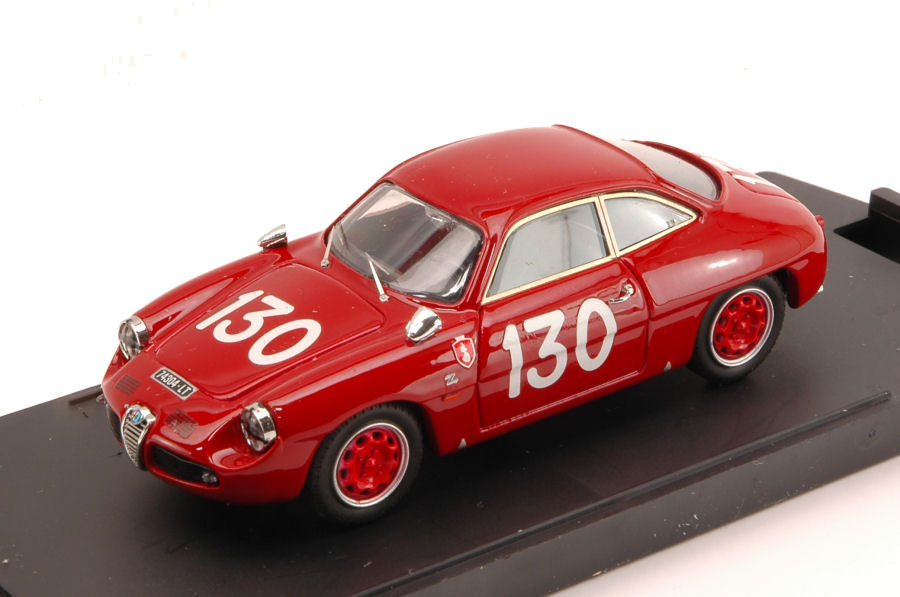 Alfa Romeo Giulietta Sz N.130 43th T.FLORIO 1969 Bruschi-spataro – Bang 1:43