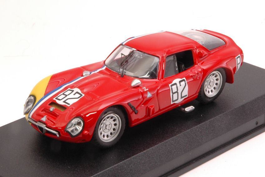 Alfa Romeo TZ2 N.82 15th 1000 Km Nurburgring 1967 Trosch-pilette – Best Model 1:43