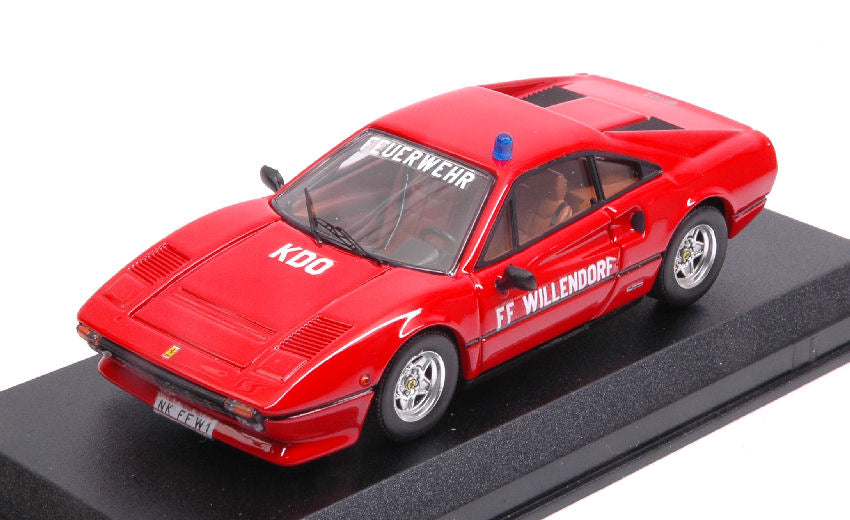 Ferrari 308 Gtb Coupe' Vigili Del Fuoco Austria 1983 – Best Model 1:43