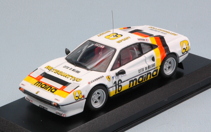 Ferrari 308 Gtb N.16 2nd Rally Dei Laghi 1984 – Best Model 1:43