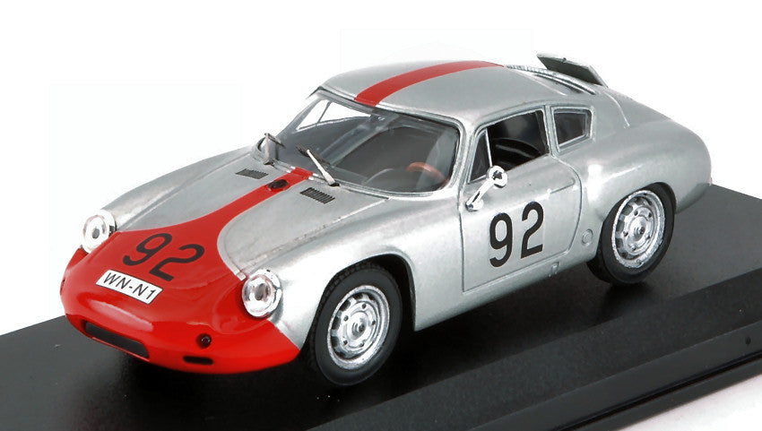 Porsche Abarth N.92 6th Targa Florio 1961 Pucci-strahle – Best Model 1:43