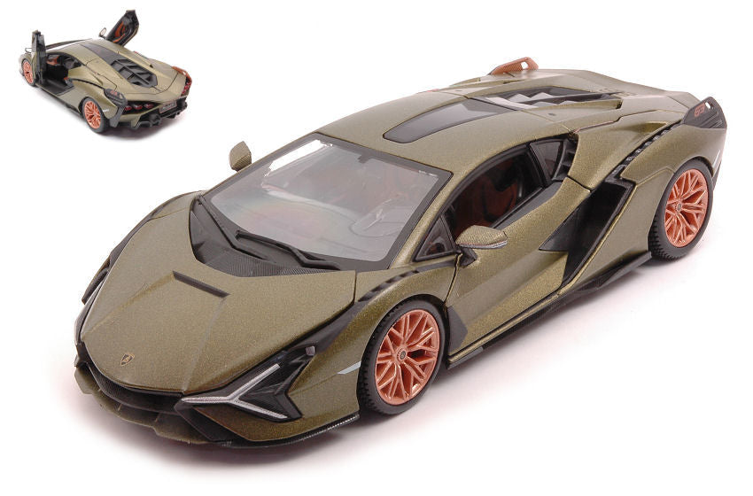 Lamborghini Sian Fkp 37 Metallic verde 1:24 – Bburago