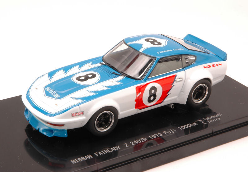 Nissan Fairlady Z 240ZR N.8 1000 Km Fuji 1973 Takahashi-tohira – Ebbro 1:43