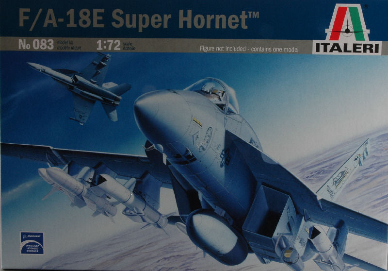 F/A 18 E Super Hornet Kit 1:72 – Italeri