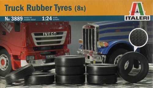 Gomme Per Motrice Camion 8 Pz.kit – Italeri 1:24