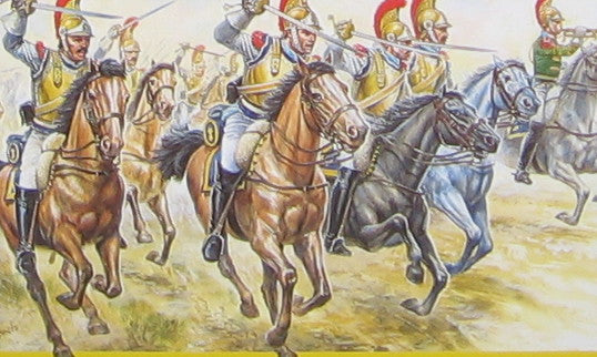 Carabiniers French Cavalry Kit – Italeri 1:72