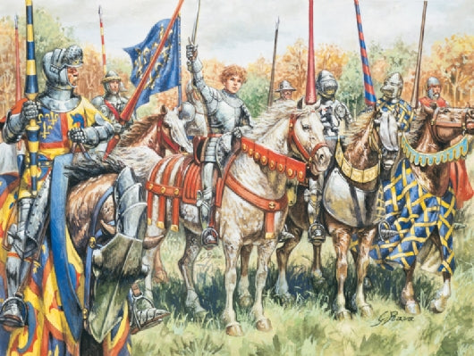 100 Years War French Warriors – Italeri 1:72