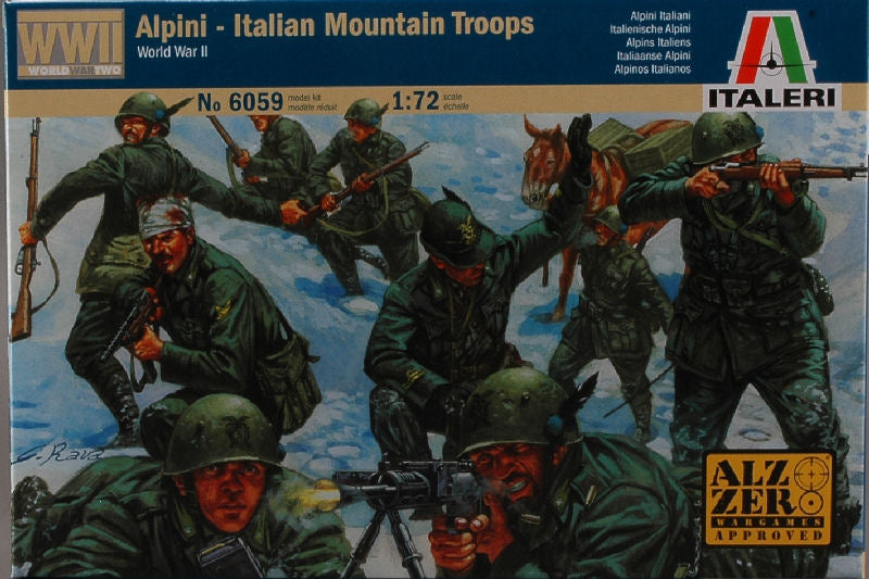 Italian Mountain Troops "alpini" Kit – Italeri 1:72