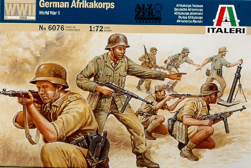 Ww Ii German Afrika Korps Kit – Italeri 1:72