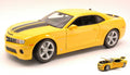 Chevrolet Camaro Ss RS 2010 giallo/nero 1:18 – Maisto