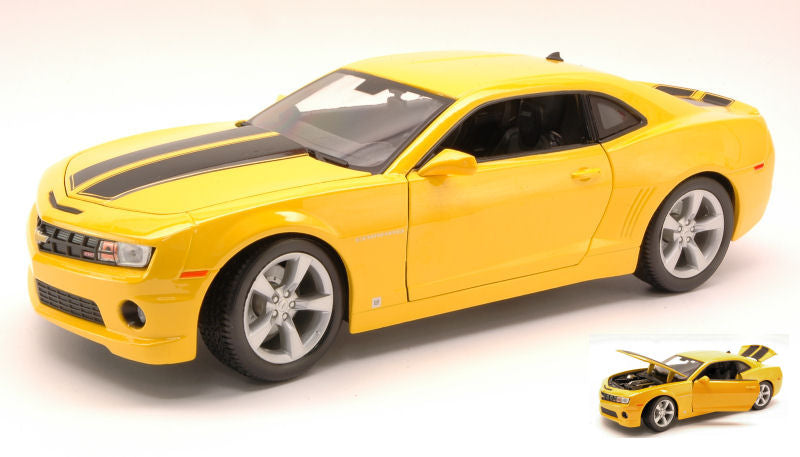 Chevrolet Camaro Ss RS 2010 giallo/nero 1:18 – Maisto