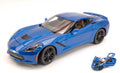 Corvette Stingray Z51 2014 Blue – Maisto 1:18
