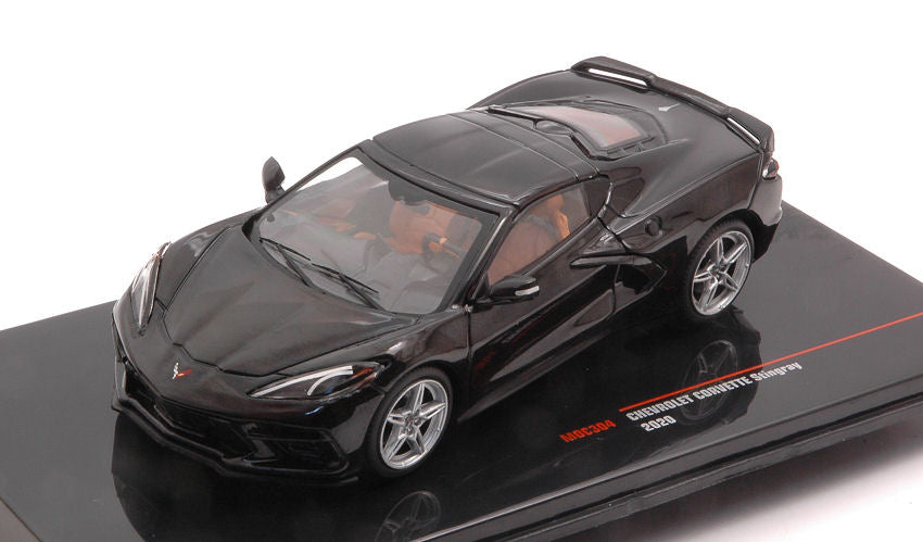 Chevrolet Corvette C8 2020 Black – Ixo Model 1:43