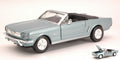 Ford Mustang Convertible 1964 Metallic Light Blue – MotorMax 1:24