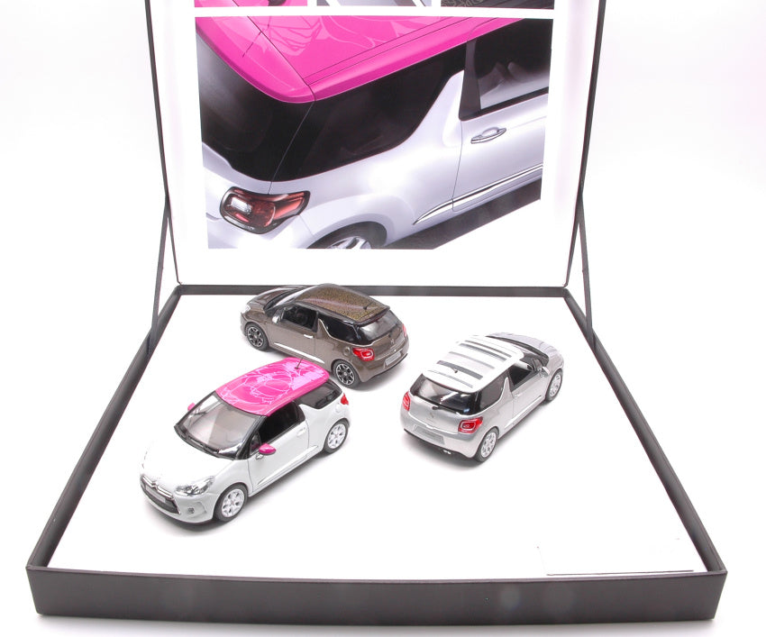 Coffret 3 Citroen Ds3 2012 Ed.Limit.Pcs 700 1:43 – Norev