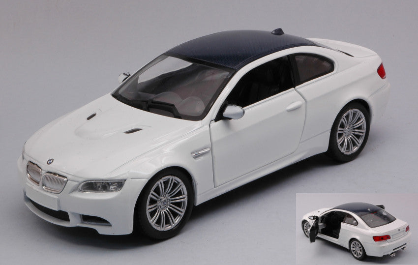 BMW M 3 Coupe' 2008 White – New Ray 1:24