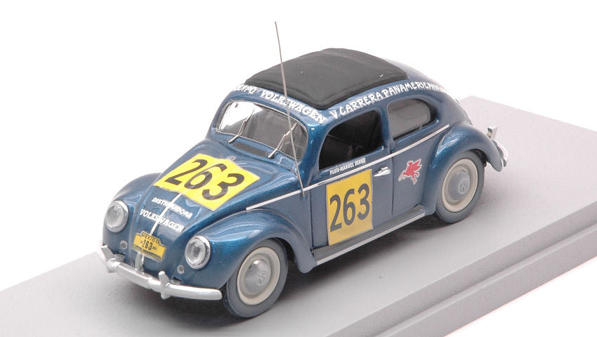 VW Maggiolino N.263 Carrera Panamericana 1954 M.HINKE – Rio 1:43
