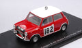 Morris Cooper S N.182 4Th Monte Carlo Rally 1964 T.Makinen-P.Vanson 1:43 – Spark Model
