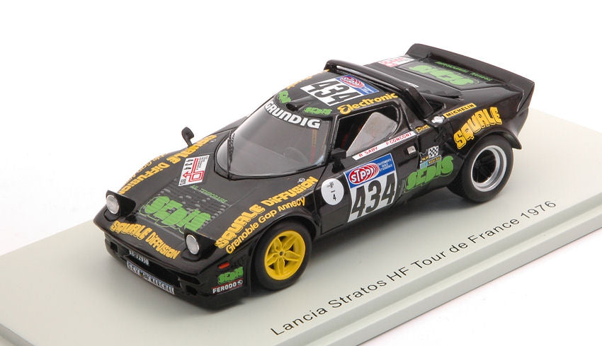 Lancia Stratos Hf N.434 Tour De France 1976 Bruno Saby-f.conconi – Spark Model 1:43
