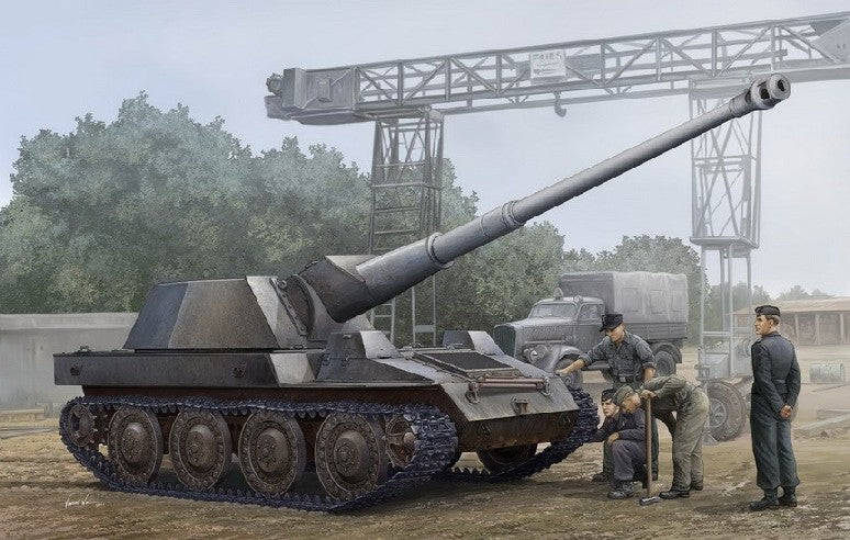 German Krupp Steyr Waffentrager Kit – Trumpeter 1:35
