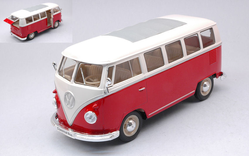 VW T1 Bus 1962 Red/white – Welly 1:24