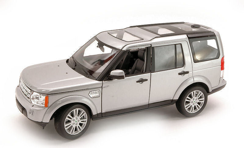 Land Rover Discovery 4 2010 Silver – Welly 1:24