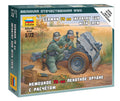 German 75 Mm Gun With Crew Kit – Zvezda 1:72