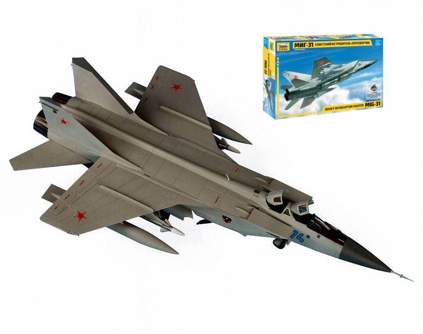 Aereo Mig-31 Kit 1:72 – Zvezda