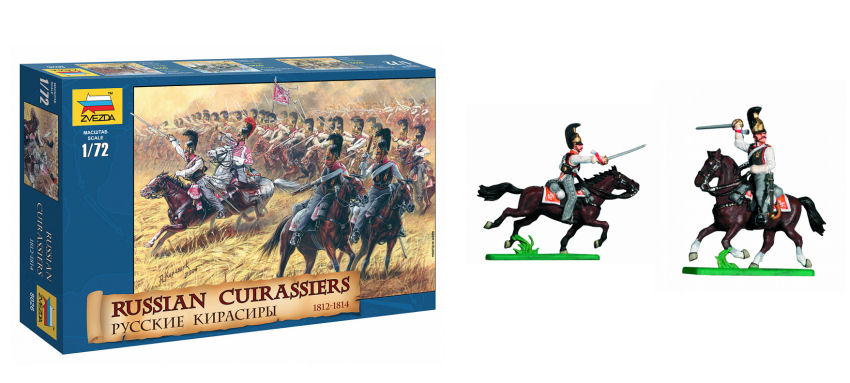 Russian Cuirassiers 1812 Kit – Zvezda 1:72