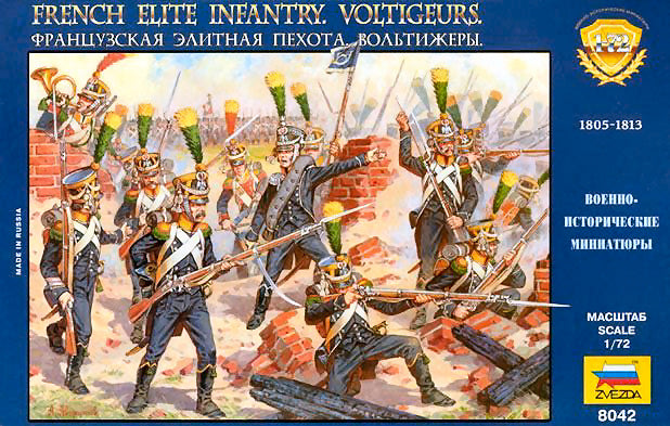 French Voltigeurs Elite Inf.kit – Zvezda 1:72