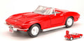 Chevrolet Corvette 1967 Red – MotorMax 1:24